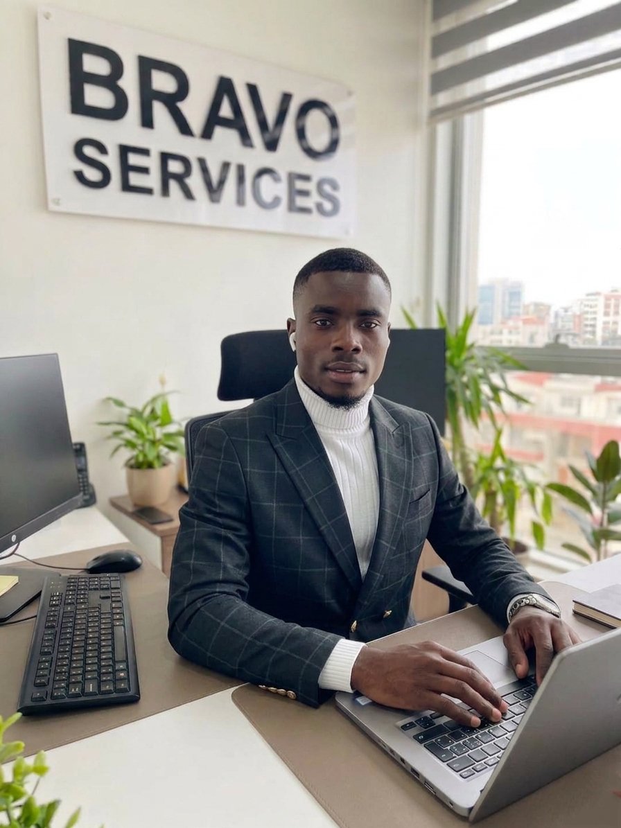 KAKOU Serge Noël — Fondateur & DG Bravo Services